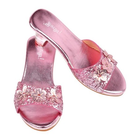 Chaussures Mariona rose métal, pointure 24/25