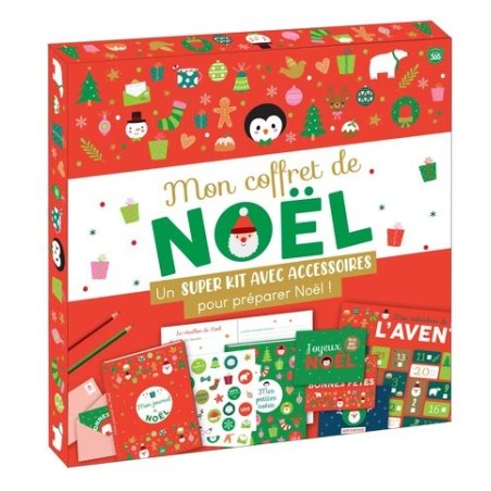 Mon coffret de Noël - Kit avec accessoires pour rpéparer Noël