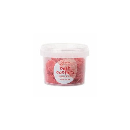 Confettis de bain - Fraise