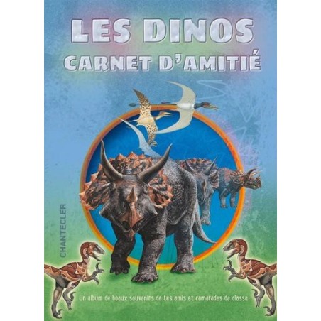 Carnet d'amitié - Les dinos