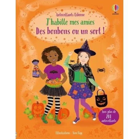 J'habille mes amies - Des bonbons ou un sort