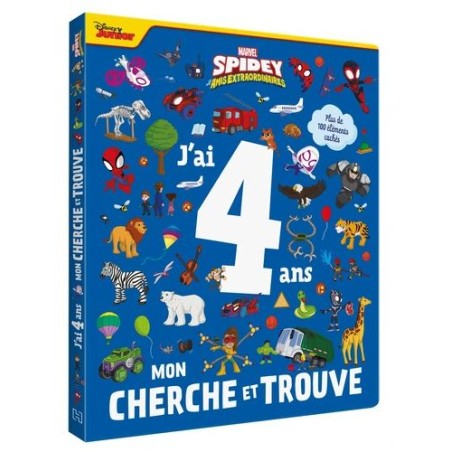 J'ai 4 ans - Mon cherche et trouve - Spidey amis extraordinaires