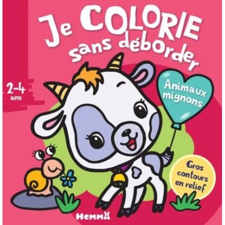 Je colorie sans déborder - Animaux mignons