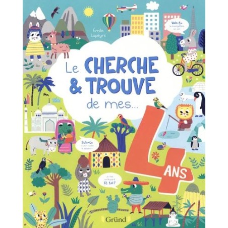 Le cherche & trouve de mes 4 ans