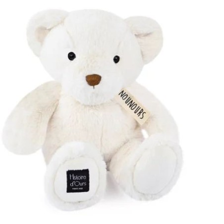 Le Nounours 28 cm - Blanc