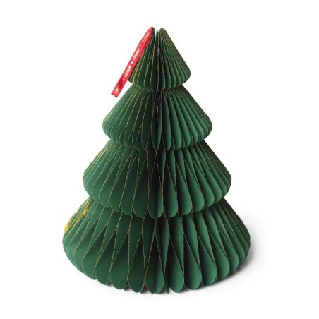 Sapin de Noël pliable en papier