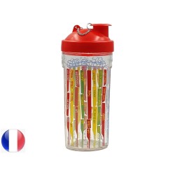 Le shaker pour cocktails...