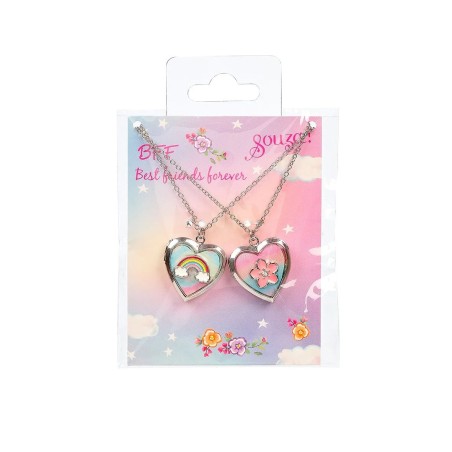 Set cadeau BFF Coeur, 2 colliers