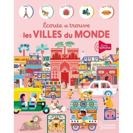 Écoute et trouve les villes du monde