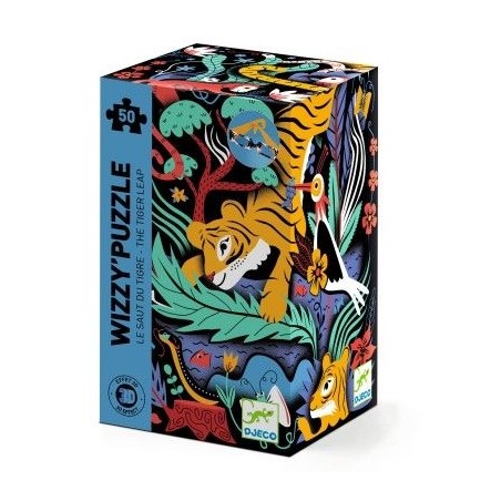 Wizzy'puzzle 3D - Le saut du tigre