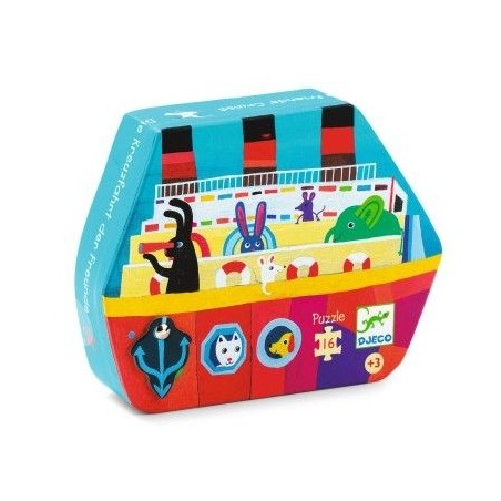 Puzzle 16 pcs - La croisière des amis