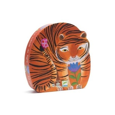 Puzzle 24 pcs - La balade du tigre