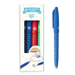 Set de 4 stylos effaçables...