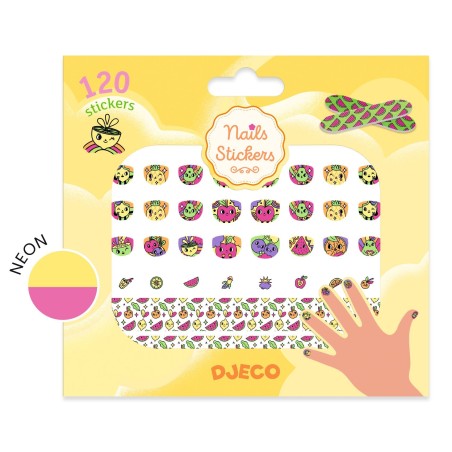 120 Stickers ongles - Peps