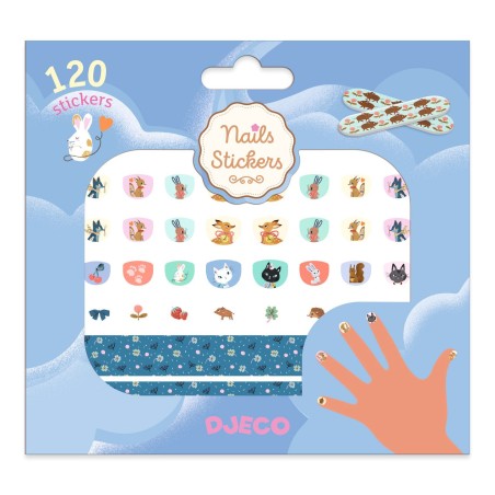 120 Stickers ongles - Mimi