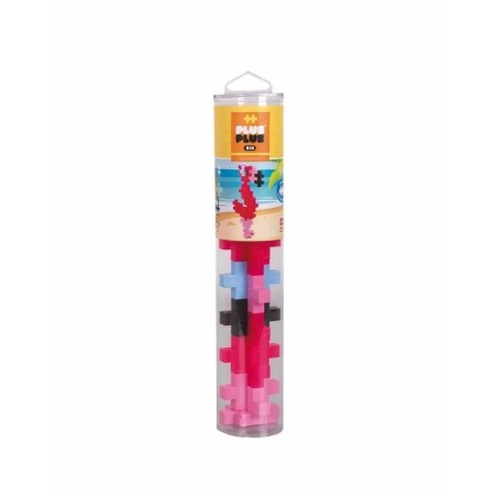 Plus plus - Tube 16 pcs - Flamingo