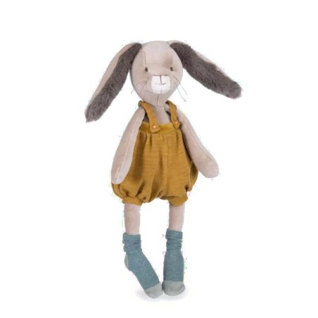 Doudou lapin ocre