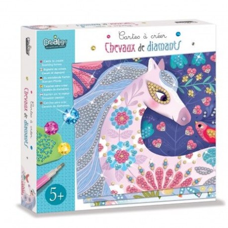 Cartes à céer - Chevaux de diamants