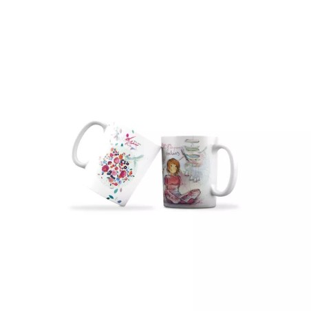 Mug "Mon amie Luce - Petits et grands bonheurs"