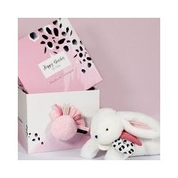 Coffret Pantin Lapin - Rose