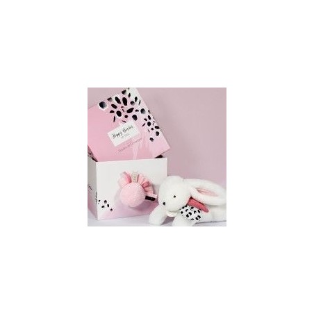 Coffret Pantin Lapin - Rose