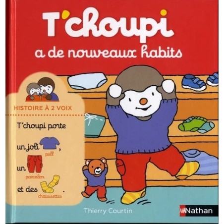 T'choupi a de nouveaux habits