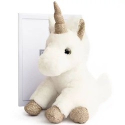 Licorne Or et blanc - 23cm