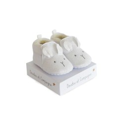 Chaussons bébé - Blanc