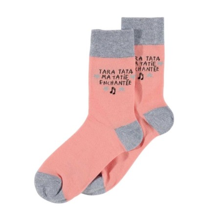 Chaussettes "Tara tata ma tatie enchantée"