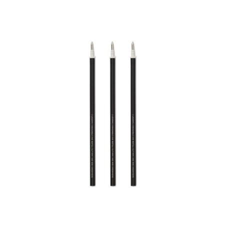 Pack de 3 recharges - encre noire