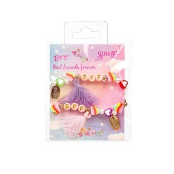 Set cadeau BFF, 2 bracelets