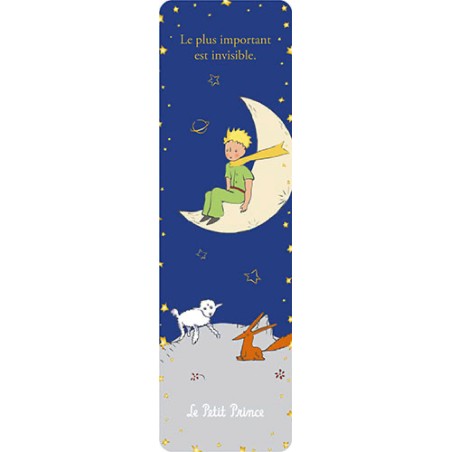 Marque-page "Le Petit Prince" - Le plus important est invisible