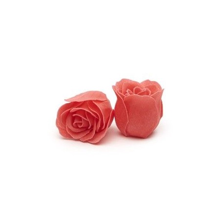 Rose en confettis de bain - Rose Corail