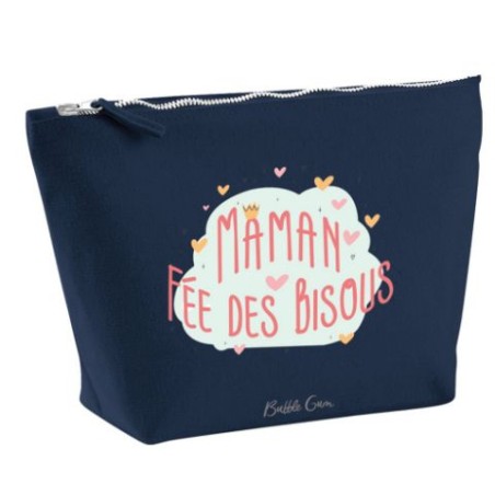 Trousse M - Maman fée des bisous - Bleu marine