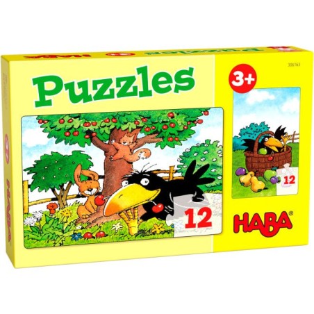 Puzzles Verger - 2 x 12pcs