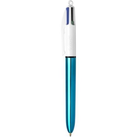 Bic 4 couleurs - Shine - Bleu